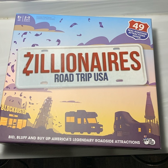 Bigpotatogames games zillionaires road trip usa game new bid bluff